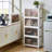 4 Tier Stackable Foldable Storage Bins with Lid and Wheels