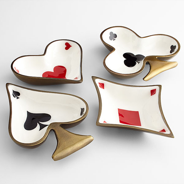 Diamond Ceramic Decorative Tray