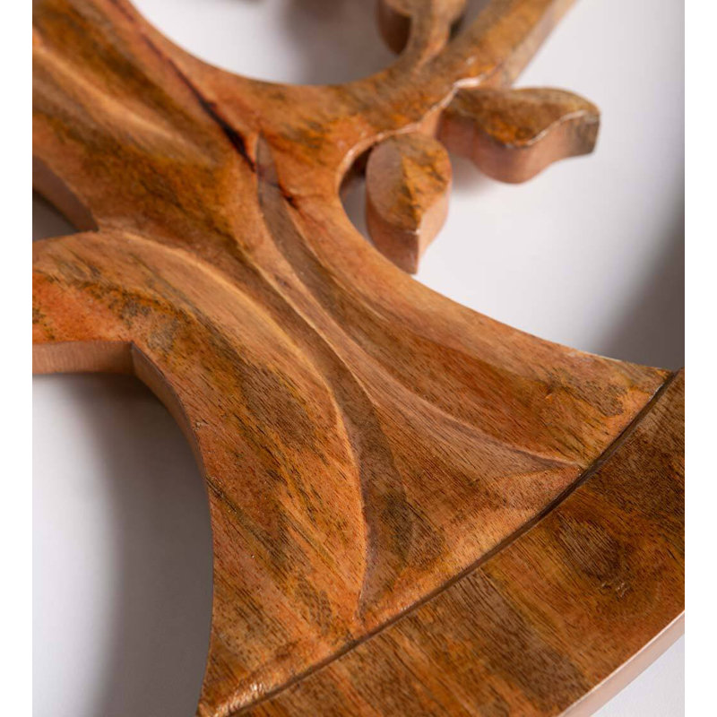 Wooden Carved Tree Of Life Wall Art