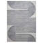 Apollo area rug Machine Woven Rectangle Grey-93557212