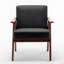 Chaise d'appoint en bois avec pieds robustes-129461191