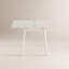Table de salle à manger extensible en bois massif Aderyn Adryell de 23,6 à 47,2 pouces pour 2 à 6 personnes avec rangement caché-1944132659