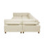 Canapé modulaire à large assise en velours côtelé-129489930-129489943-129489938