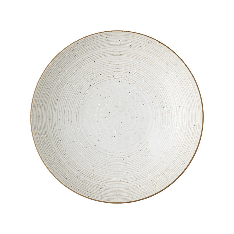 Nature Stoneware Dinner Plate, Beige/Sand
