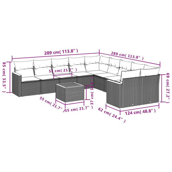 Dimensions du produit
