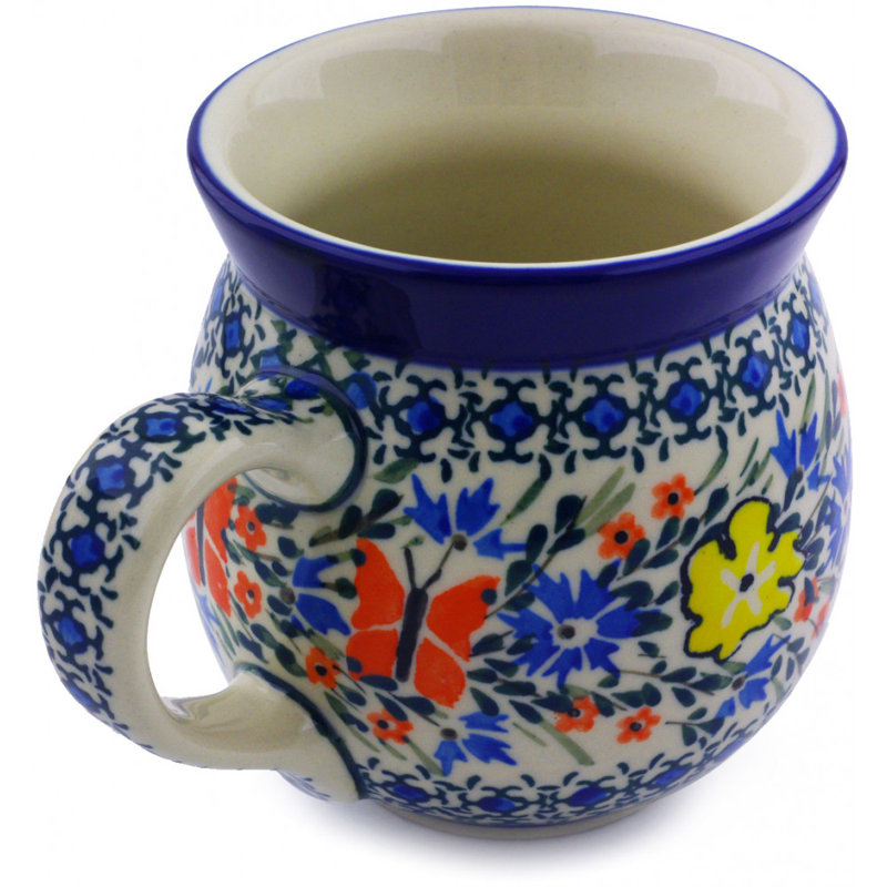 Tasse à bulles en grès poli 16 oz, 16