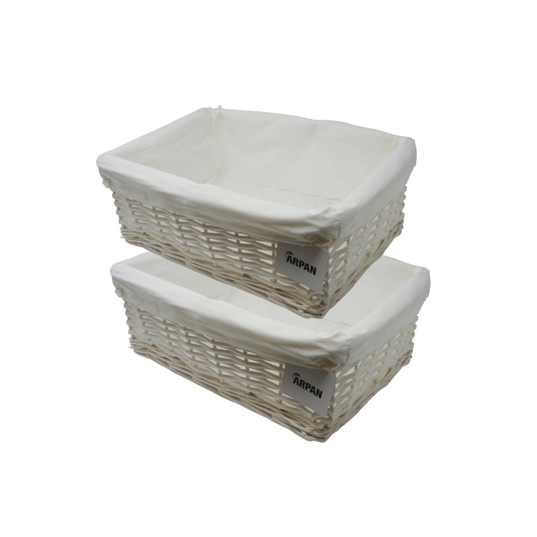 Eco Friendly Storage Hamper Wicker Basket