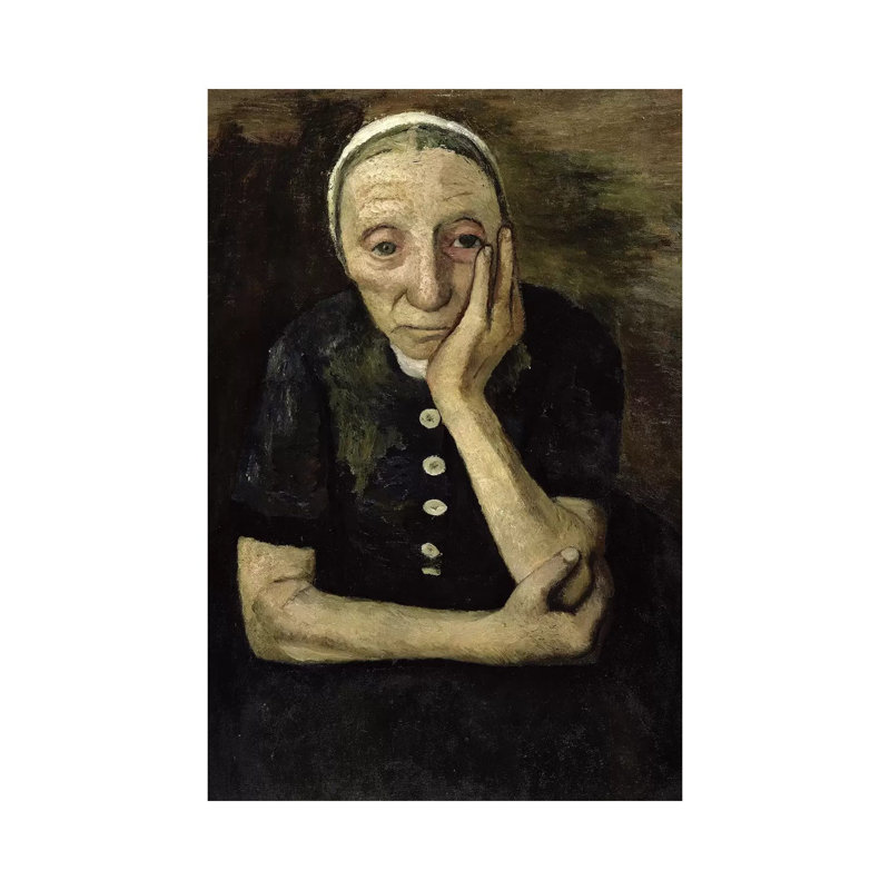 The Old Farmer, 1903 by Paula Modersohn-Becker - Wrapped Canvas Painting