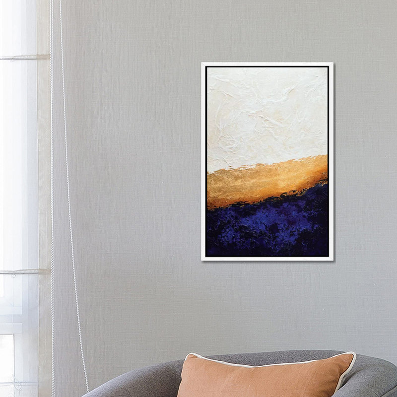 Framework - Print on Canvas, 66.04 cm H x 45.72 cm W, White Framed