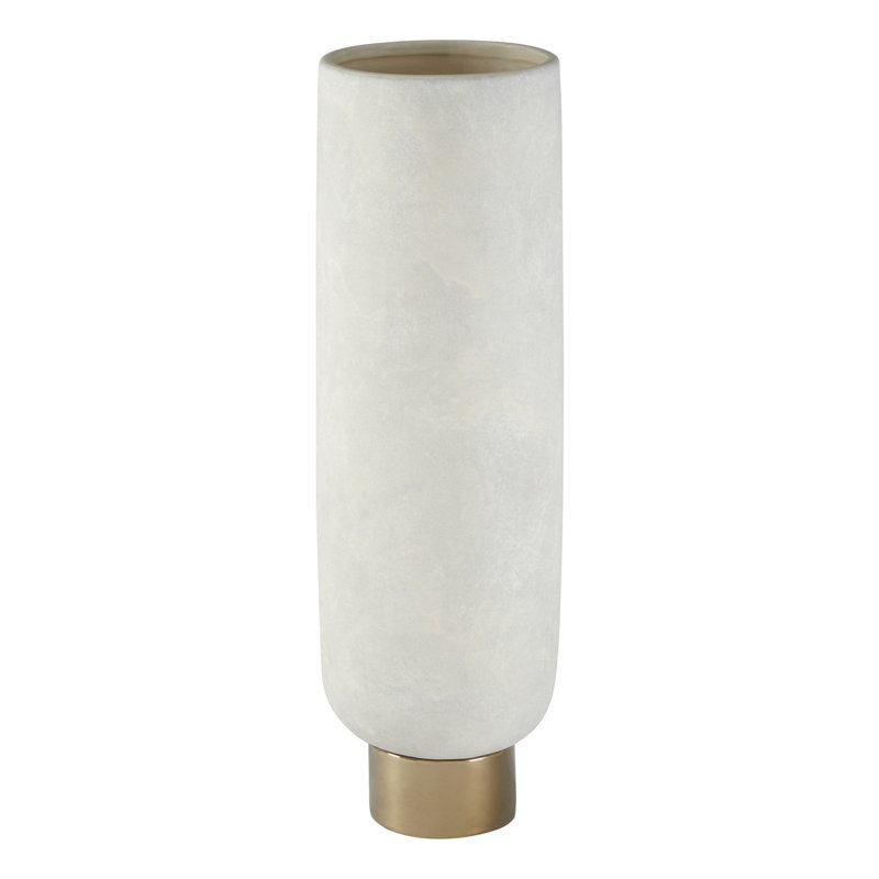 Scarberry Ceramic Table Vase, 40cm H x 12cm W x 12cm D