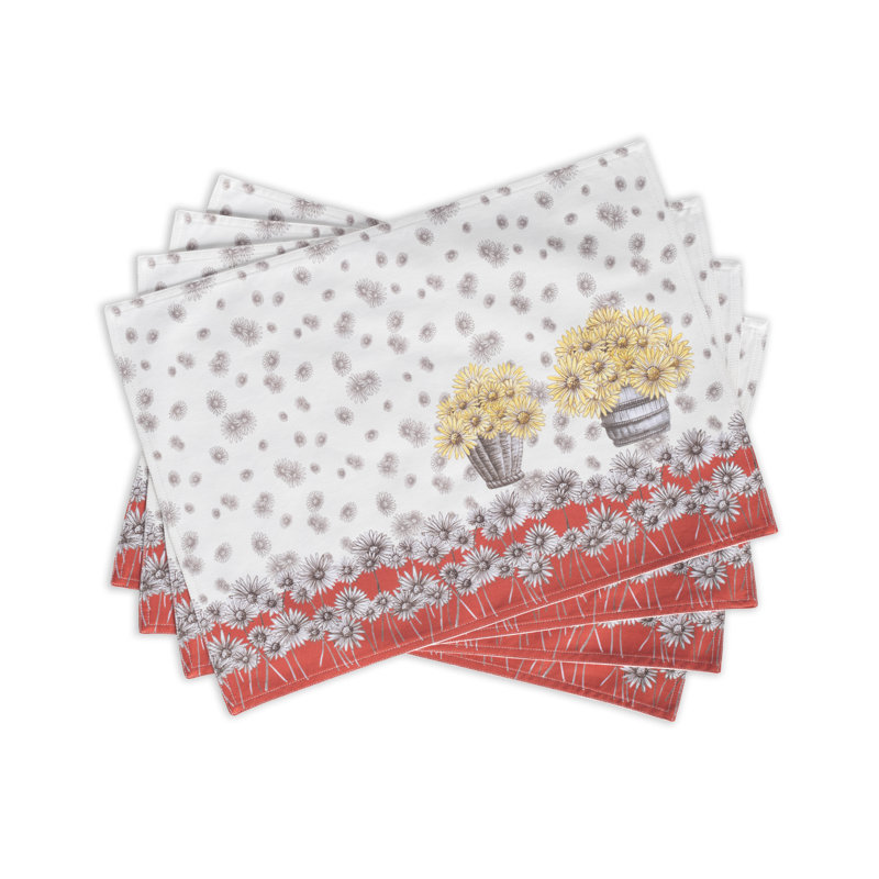 Napperon en coton 13 po bagatelle