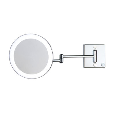 Discololed Flat Metal Lighted Wall Mirror