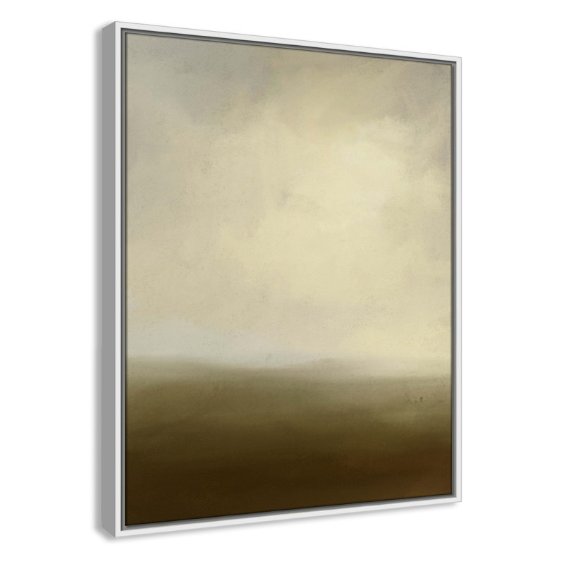 Macy - Toile à cadre flottant, L 23,5 po x H 29,5 po, Blanc