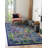 Oval Oriental Navy/Blue/Yellow Area Rug-1051856293