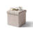 15" Folding Storage Ottoman, Upholstered Tufted Foldable Footstool With Padded Seat For Living Room Bedroom-2124689216