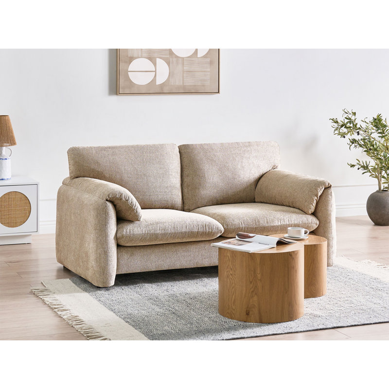 2 Seater Sofa, Brown