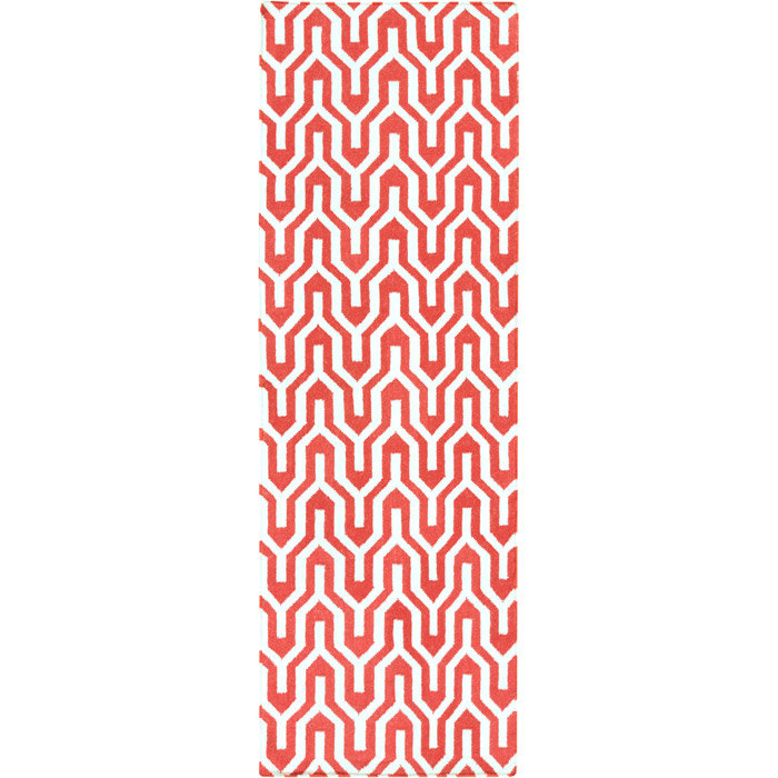 Irving Place Wool Chevron Indoor Rug