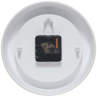Round Plastic Wall Clock 8 Inches