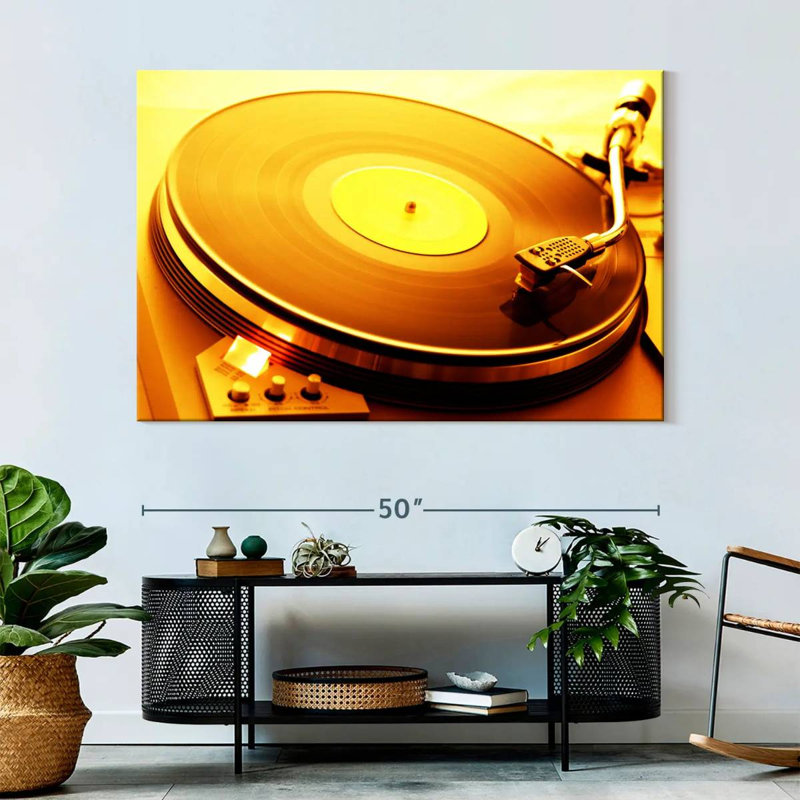 Lecteur de disque vinyle Abarca, H 34 po x l 51 po