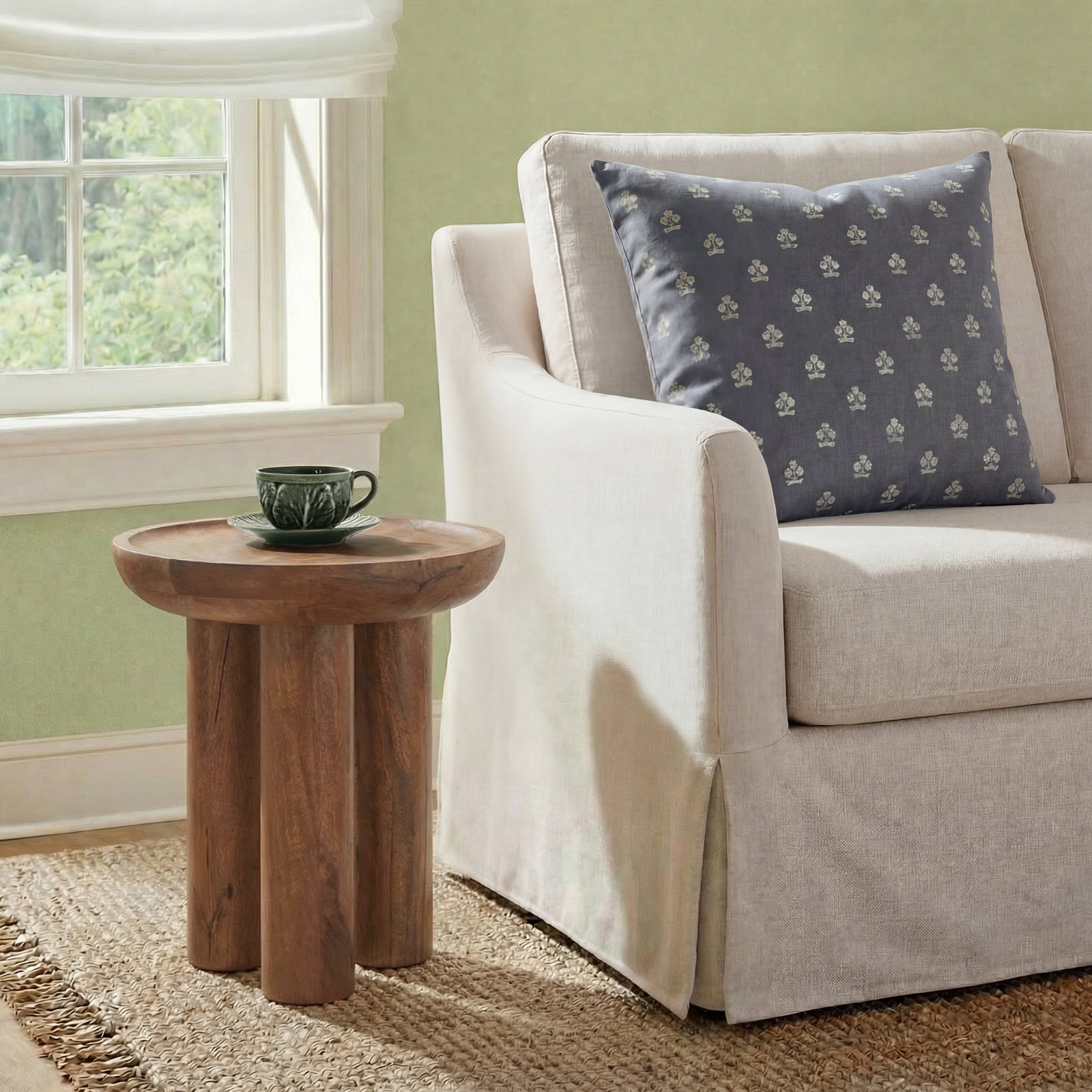 Hailie Solid Wood End Table