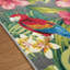 Allanie Floral Indoor / Outdoor Area Rug-1881496293