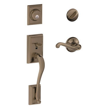 Schlage Addison Inactive Exterior Dummy Entry Set & Reviews