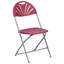 Plastic Fan Back Folding Chair-99620370