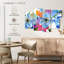 Blue Tropical Flowers-108744332