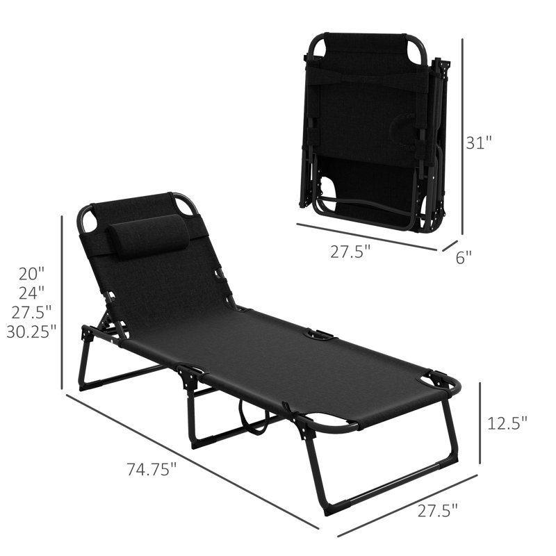 Chaise longue de plage Beach