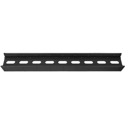 ForgeCraft Industrial Faux Steel Cellular "I" Beam, 6"W x 9 1/2"H x 240"L, Factory Painted Black