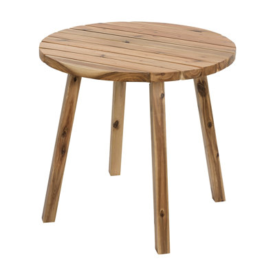 Round Solid Wood Dining Table, 32X30", French Country Style 32"X30", Classic Look For Room