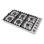 Cosmo 36'' Stainless Steel Gas 6 Italian Burner Cooktop