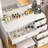 Greyden Makeup Vanity with Hidden Sliding Storage Shelves and Outlets-1540252379