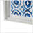 Set Of 2 Blue And Hanging Sculptures, Modern Wall Art Decor