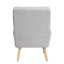 Fauteuil d'appoint avec repose-pieds Deeda-441211543