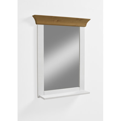 Mcgruder Vanity Mirror with Shelves