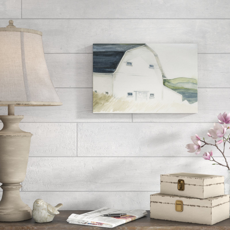 BarnIV by Jennifer Paxton Parker - Painting Print, 30cm H x 46cm W, Wrapped Canvas
