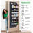 24 Pairs Over The Door Shoe Organizer For Closet, Deep Pockets Large Hanging Shoe Rack For Door, 8-Tier Shoe Holder Hanger Shoe Storage Organizer, Black