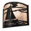 Sailboat 1 - Light Flush Mounted Sconce