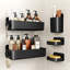 Acrylonitrile Butadiene Styrene Wall Bathroom Shelves