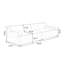 Coussin modulaire 100% polyester crème-1779577789
