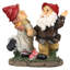 Statue de jardin Rainy Day Gnomes Dancing