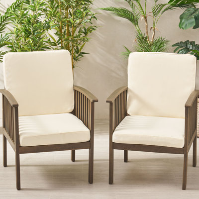 Brummett Outdoor Seat/Back Cushion by Viv + Rae