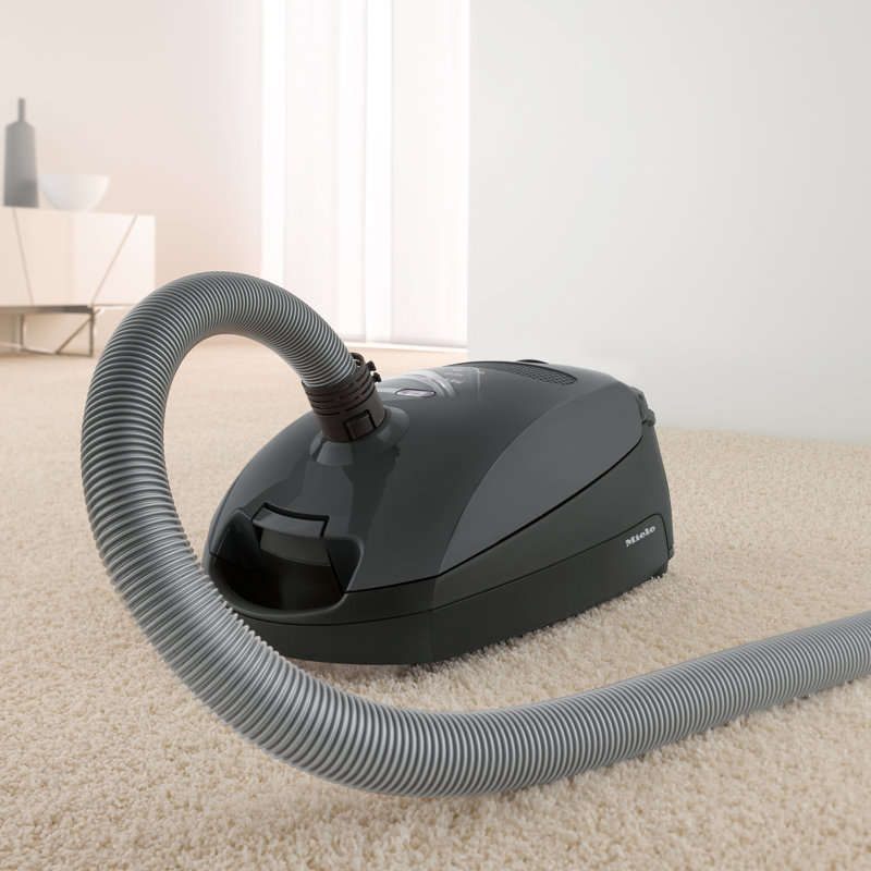 Miele Classic C1 Pure Suction Bagged Canister Vacuum, Graphite Grey