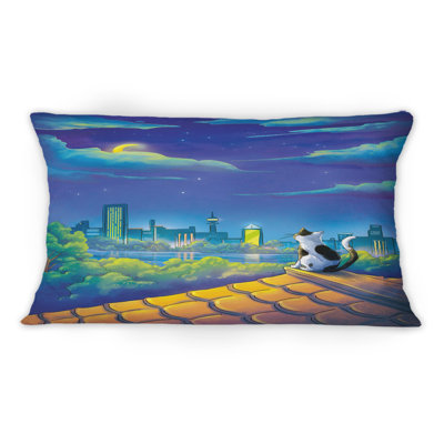 Coussin Moon Night