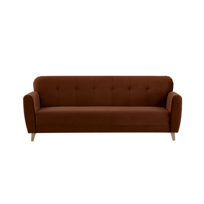 Anrey 3 Seater Velvet Sofa Bed