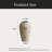 Ceramic Rustic Farmhouse Vase, Handmade Flower Vase For Home Decor-2049150448