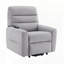 Fauteuil inclinable électrique en cuir Aire