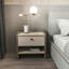 Berlin 1 Drawer Bedside Table-1499931363