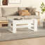 Table basse simple avec cadre en bois manufacturé avec rangement-1070485781